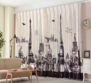 Mẫu rèm cửa in 3D đẹp